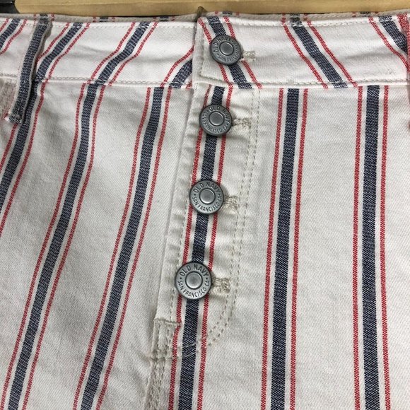 NEW Old Navy Women's 16 Jean Shorts Mid-Rise Button Fly Cuffed Hem Summer Casual - Picture 4 of 13